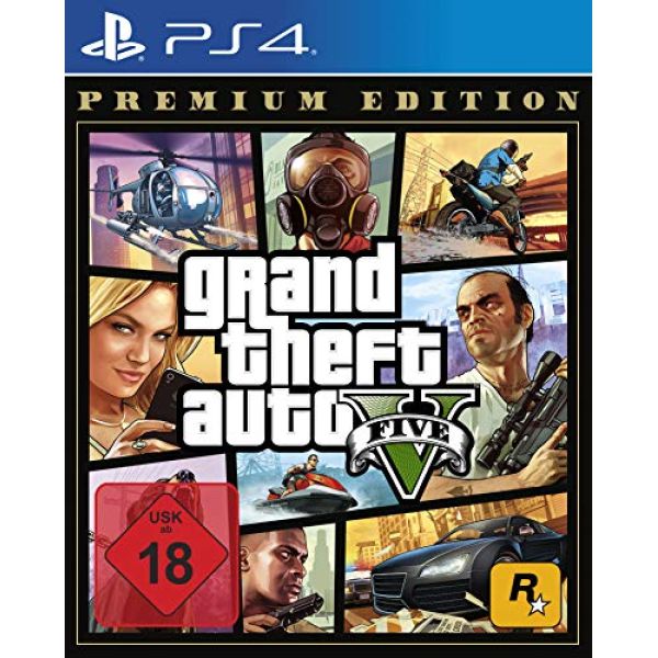 Grand Theft Auto 5 Premium Edition – das legendäre Gangster-Abenteuer für die PS4