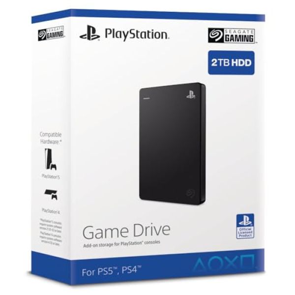 Seagate Game-Drive 2TB – erweitere die Speicherkapazität deiner PS4-Konsole