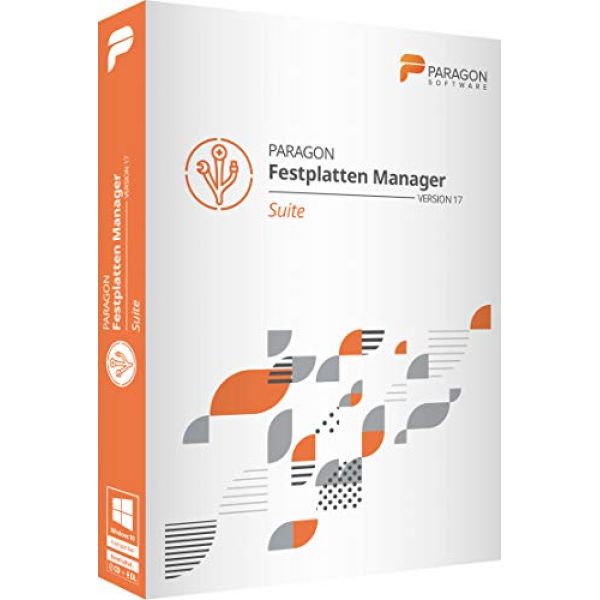 Paragon Festplatten Manager 17 Suite – Partition-Tool und Back-up-Software in einem